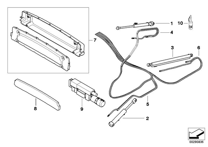 Kap hydraulisch