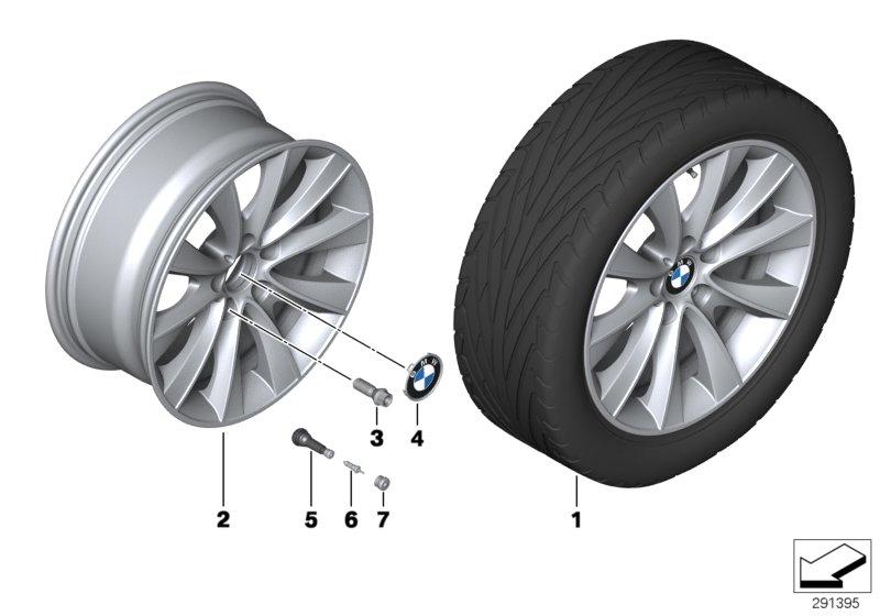 BMW LM velg V-spaak 425 - 18''