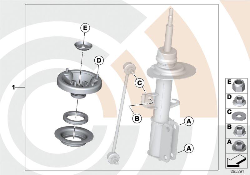 Reparatieset steunlager