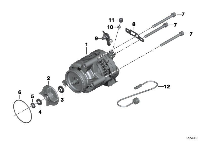 Dynamo Denso 50A