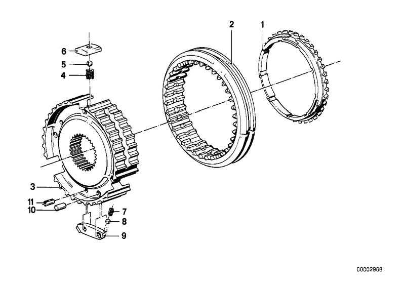 Getrag 265/5 synchr.achter versnell.