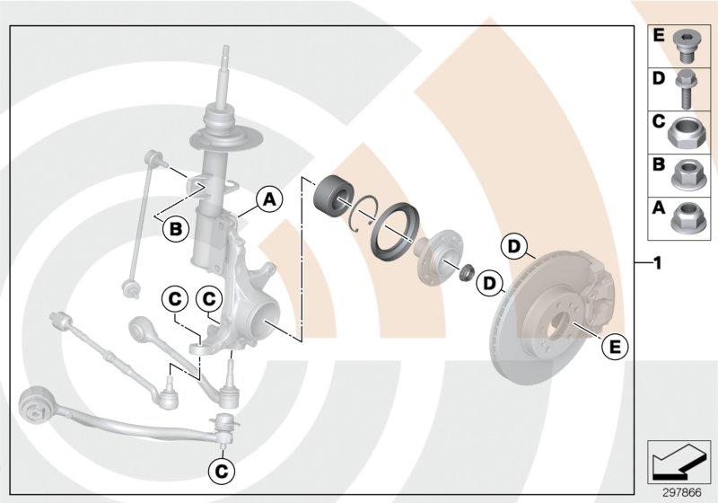 Set wiellagers voor  /  Value Line