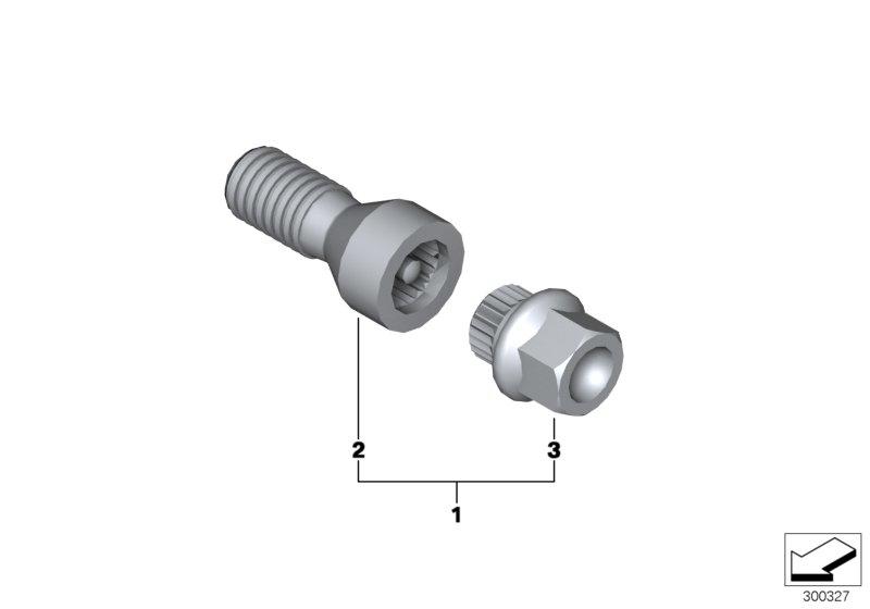 Wielboutslot met adapter