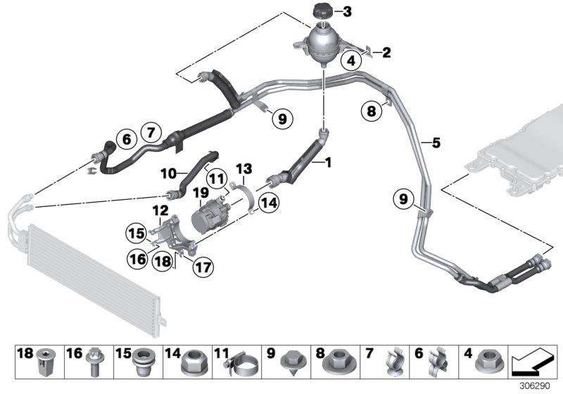 Koelcircuit E-machine-elektronica