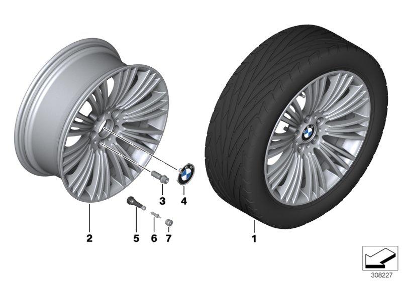 BMW LM-velg W-spaak 440 - 19''