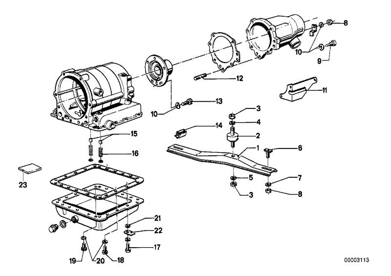 ZF 3hp12 aanbouwdelen/ophanging