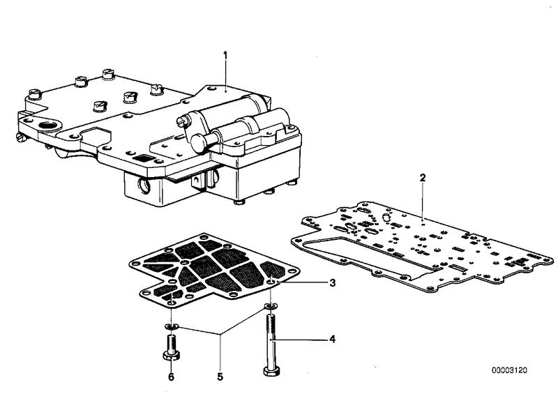 ZF 3hp12 schakelbrein+aanbouwdelen