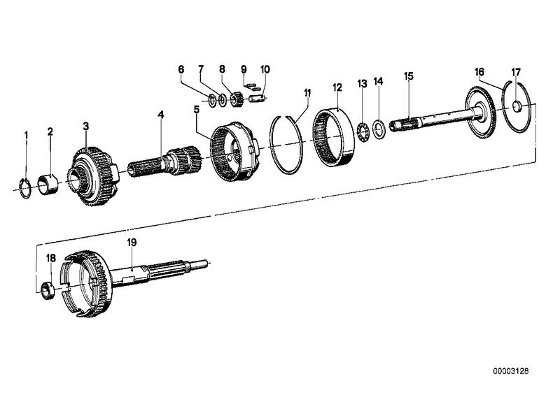 ZF 3hp20 planeetwiel stel