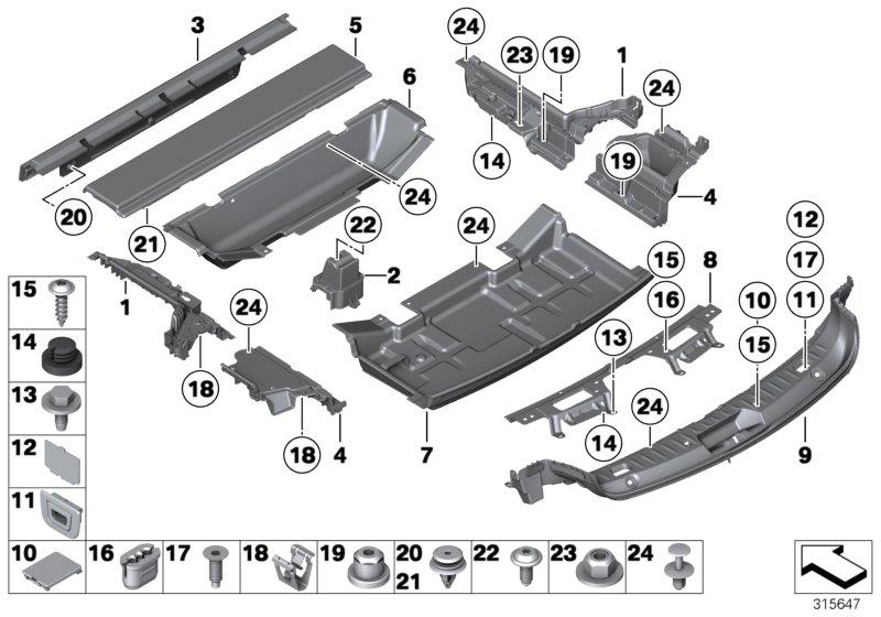 Bekleding bagageruimtebodem