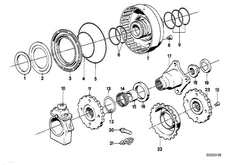 ZF 4hp22 / 24 afdrijving