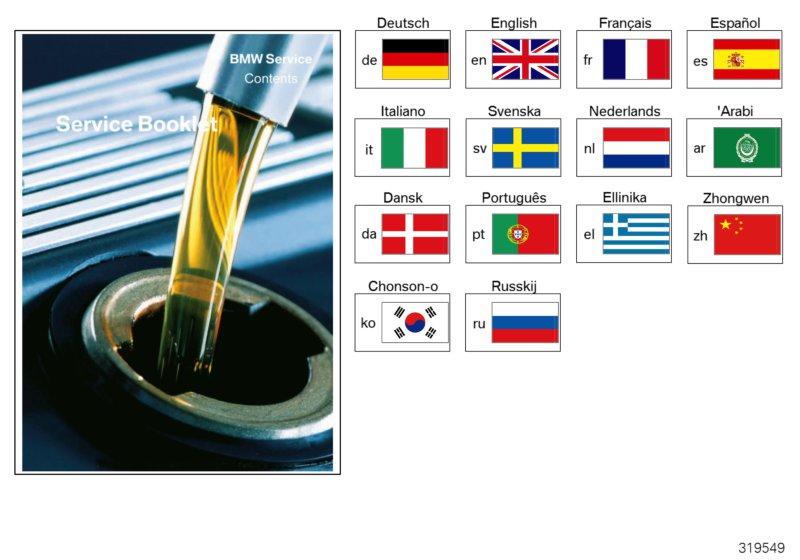 Onderhoudsboekje 2004 - 2008 BMW