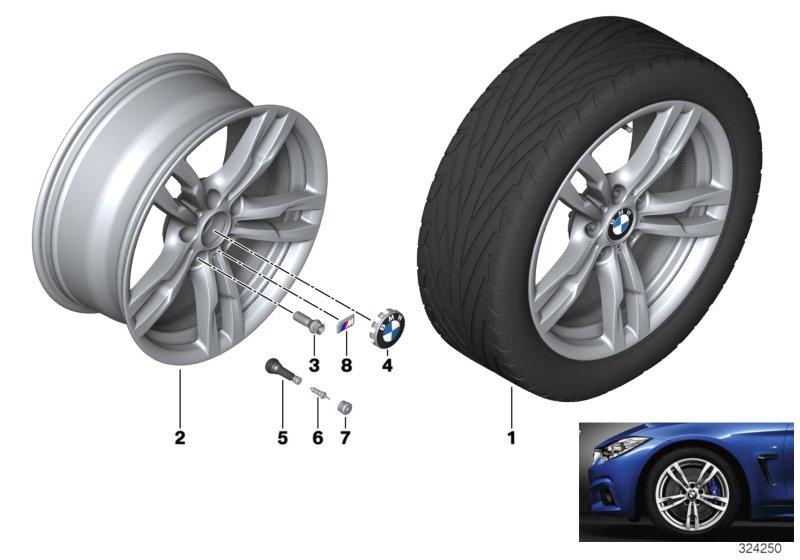 BMW LM-velg M dubele spaak 441 - 18''