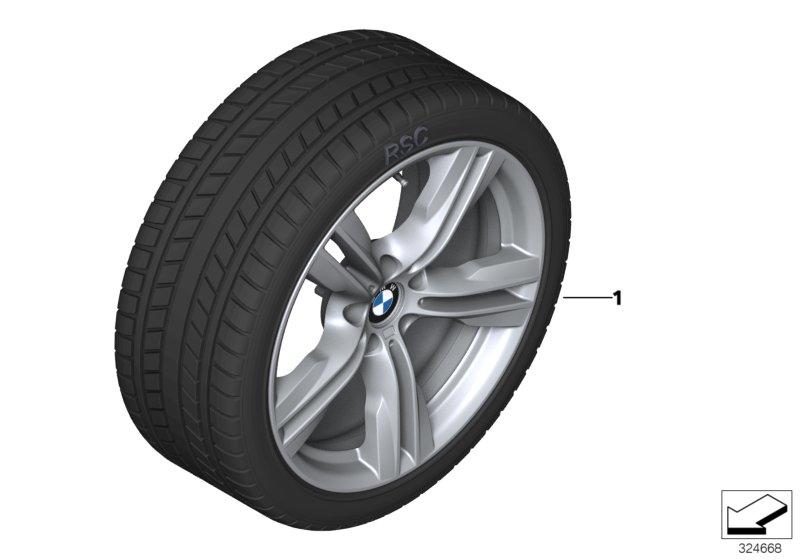 Spike / SC compl. winterwiel stijl 467M-19"