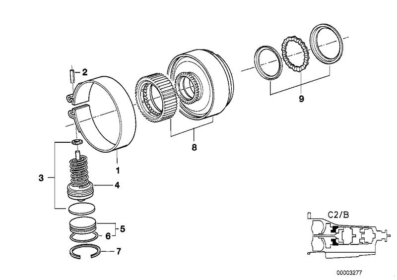 A5S310Z drijfkoppeling B / remband c2