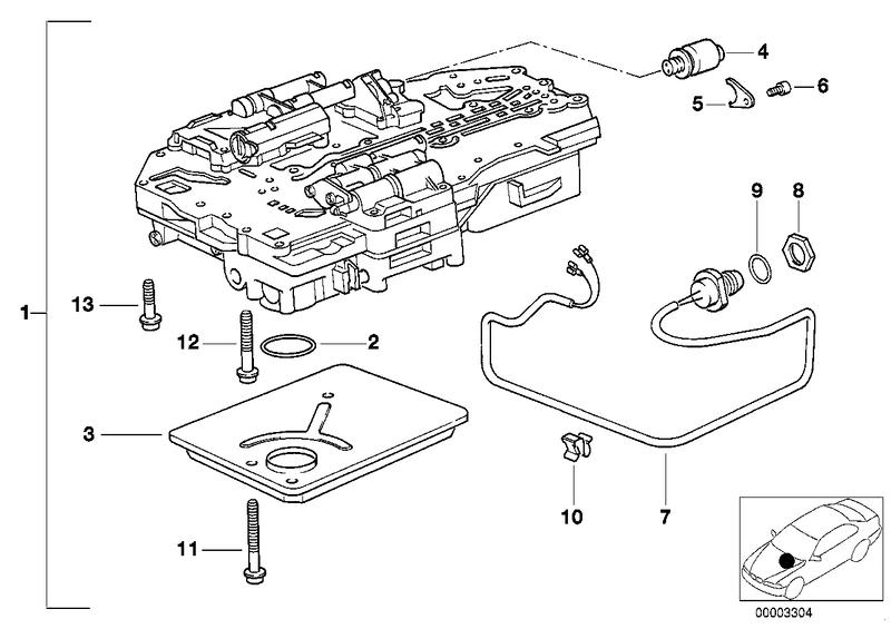 ZF 4h22/24-h schakelbrein+aanbouwdelen