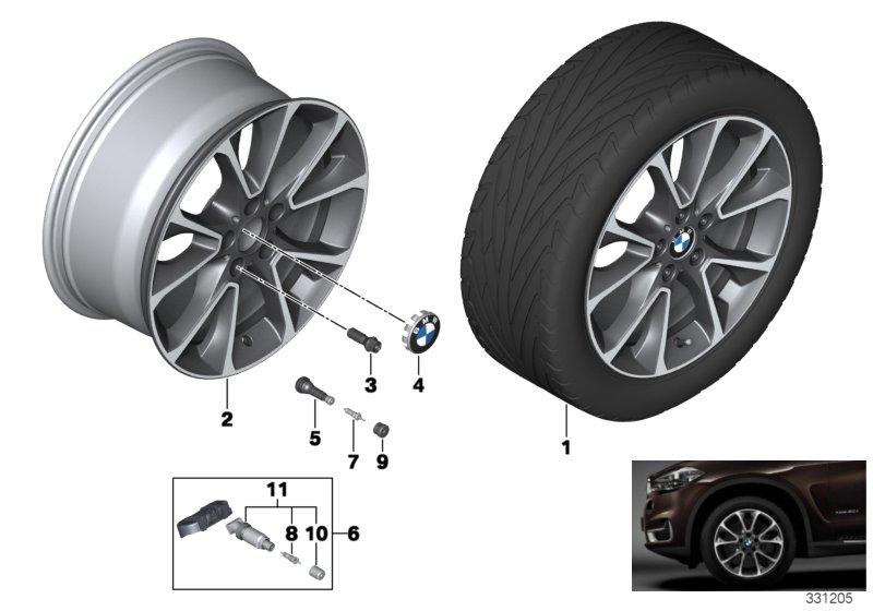 BMW LM-velg sterspaak 449 - 19''