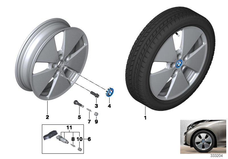 BMW i LM-velg sterspaak 427 - 19''