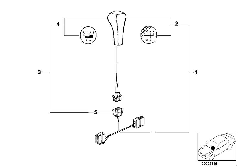 Extra set, schakelknop leer verlicht