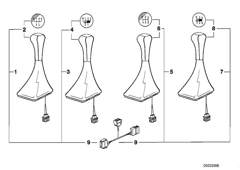 Extra set, schakelknop leer verlicht