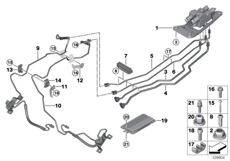 Kleppenblok en mont. delen / Dynamic Drive