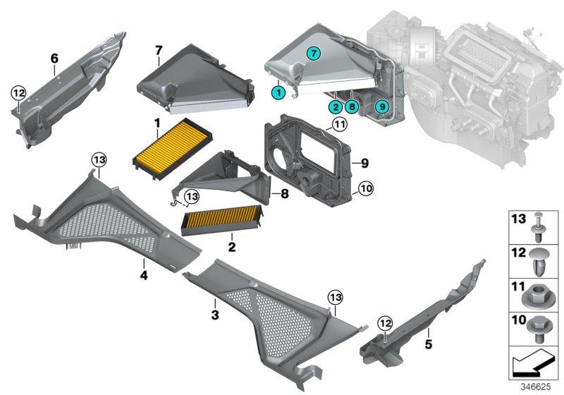 Microfilter / huisdelen