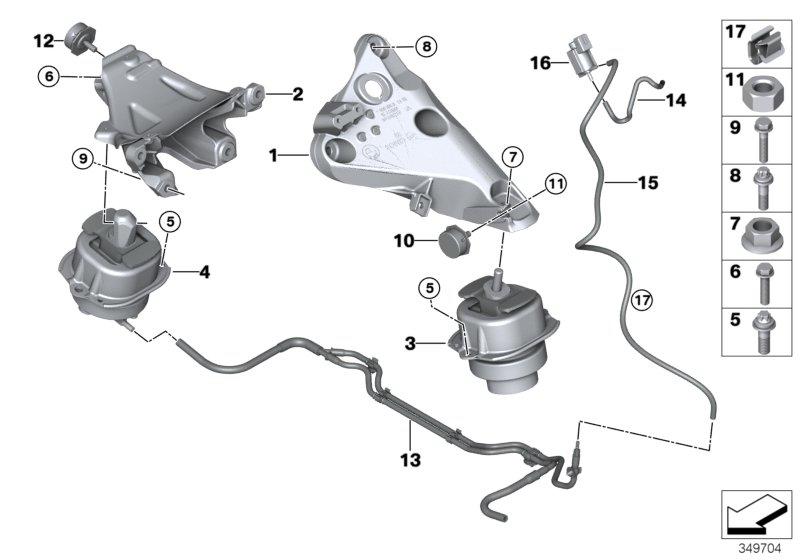 Motorophanging