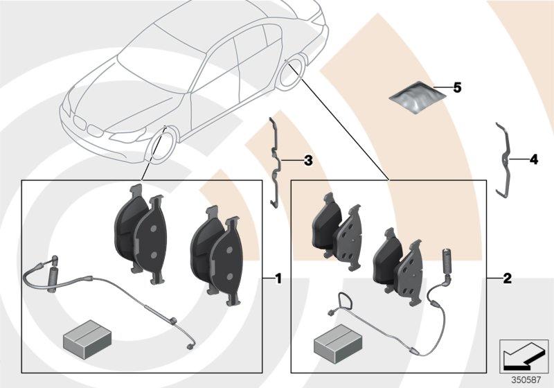 Service Kit remblokken / Value Line