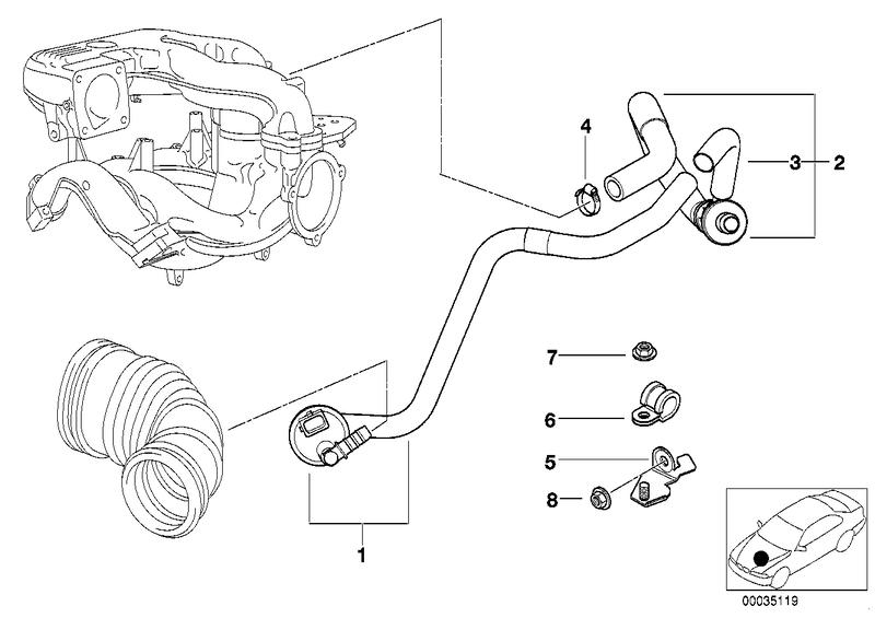 Onderdrukbesturing-motor