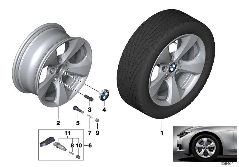 BMW LM-velg Streamline 306 - 16''