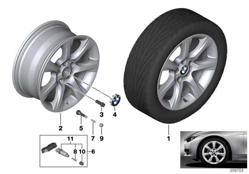 BMW LM velg sterspaak 396 - 18''