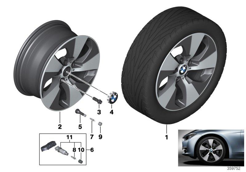 BMW LM-velg Streamline 419 - 18''