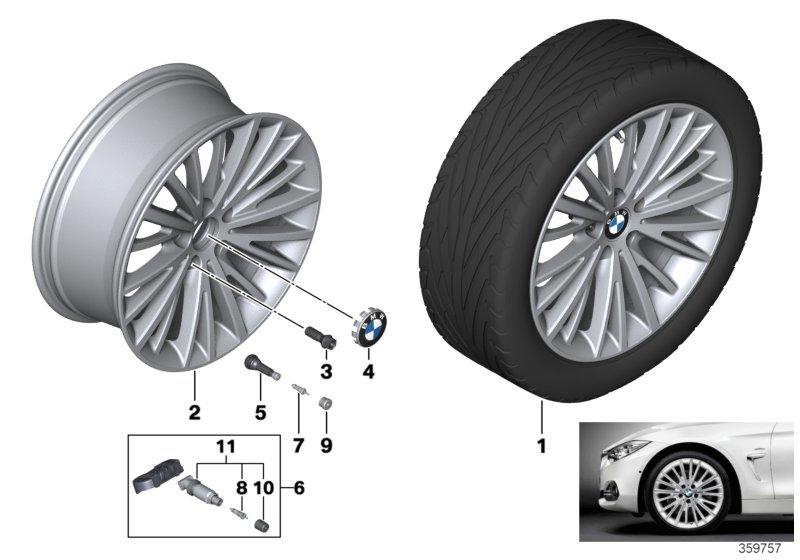 BMW LM-velg veelspaaks 399 - 19''