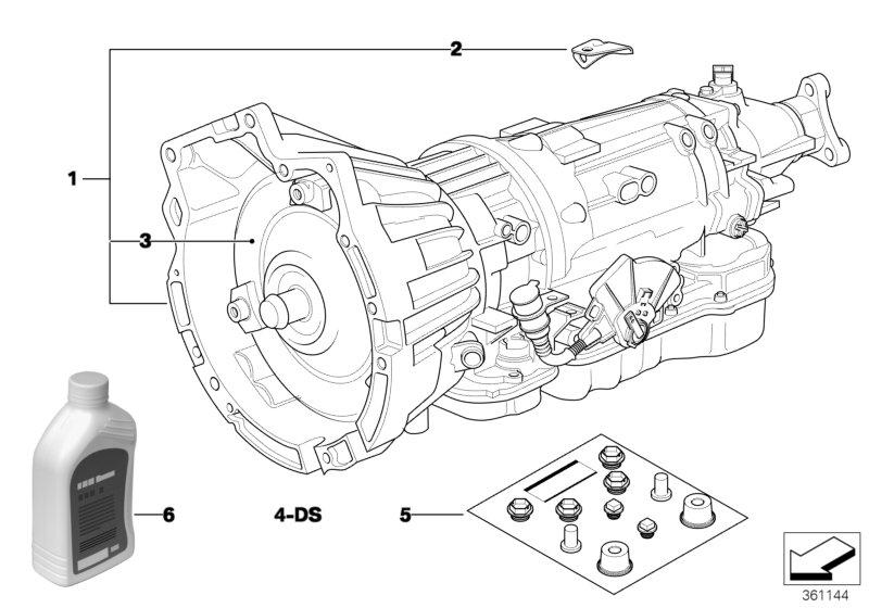 Automatische transmissie A4S310R