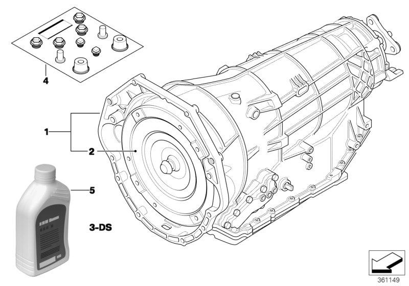 Automatische transmissie A5S560Z