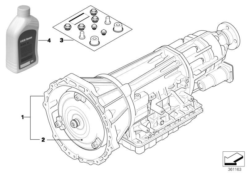 Automatische transmissie A5S300J