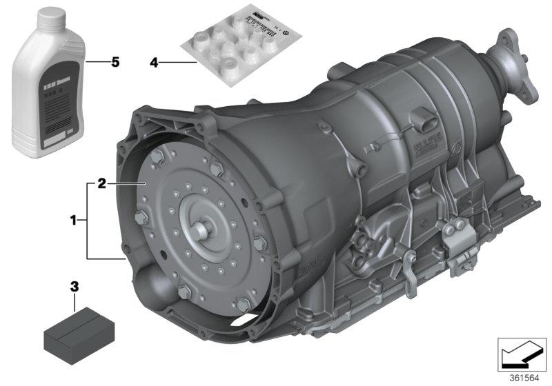 Automatische transmissie GA6HP26Z