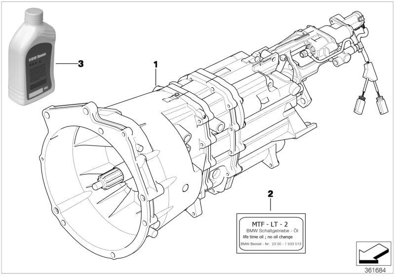 Handgesch. versnellingsbak S6S 420G (SMG)