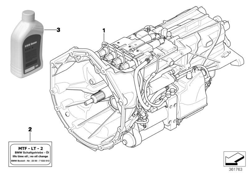 Handgesch. versnellingsbak GS7S47BG(SMG)