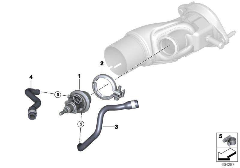 SCR-doseermodule / aanbouwdelen