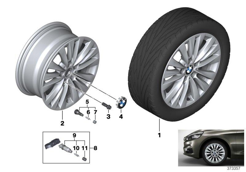 BMW LM-velg veelspaaks 475 - 16''