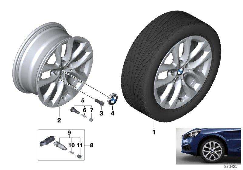 BMW LM-velg V-spaak 479 - 17''