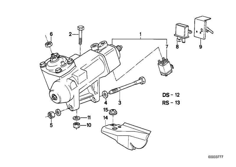 Hydro-besturing-servotronic