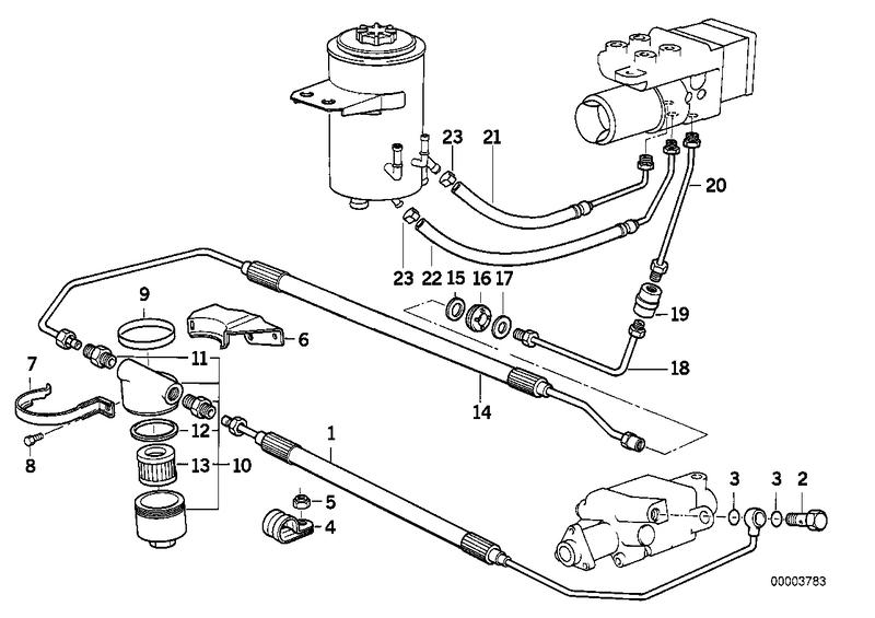 Hydraulische leidingen ASC+T