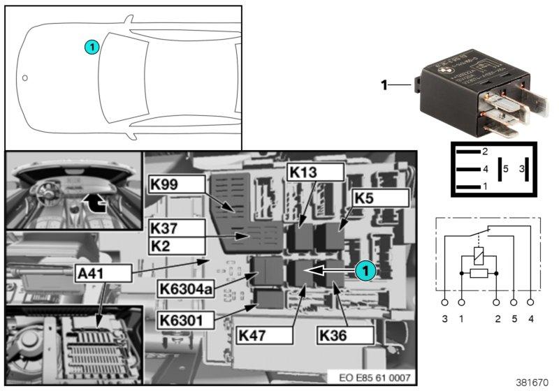 Relais mistlamp K47