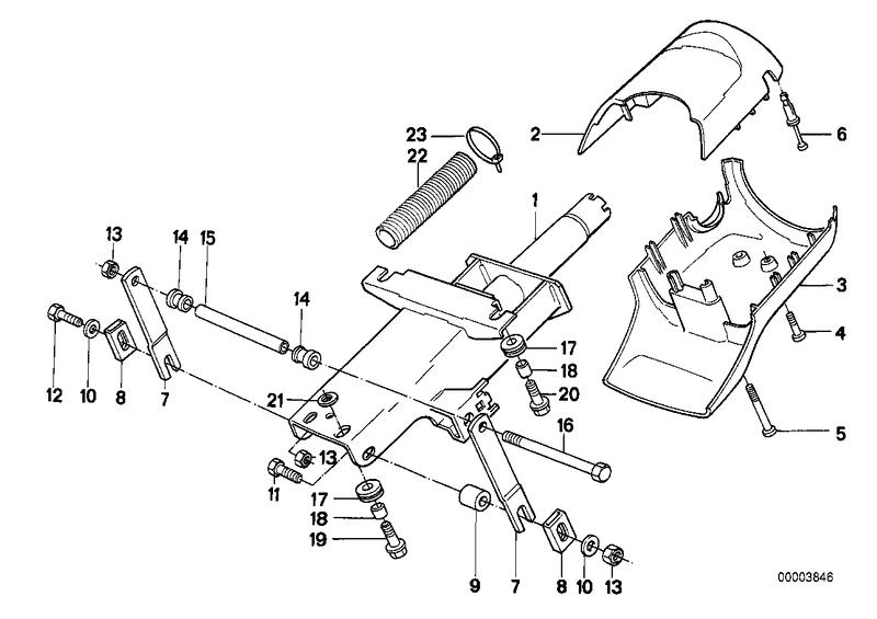 Stuurkolom-stuurstang/bekleding