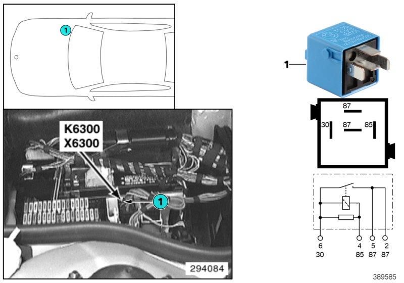 Relais DME K6300