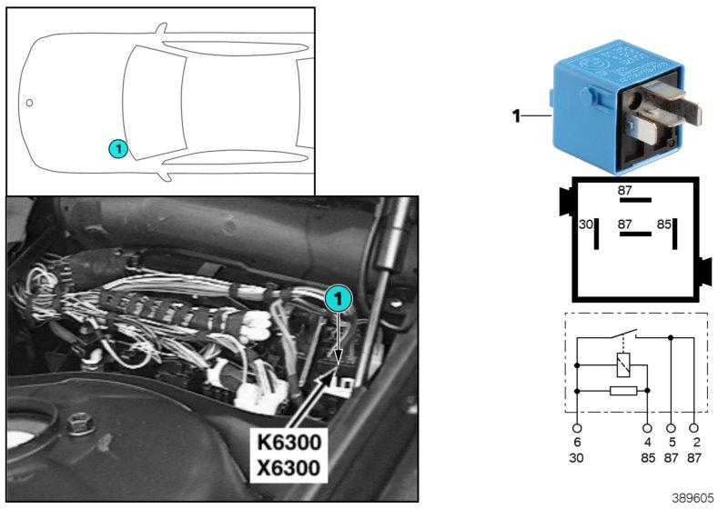 Relais DME K6300