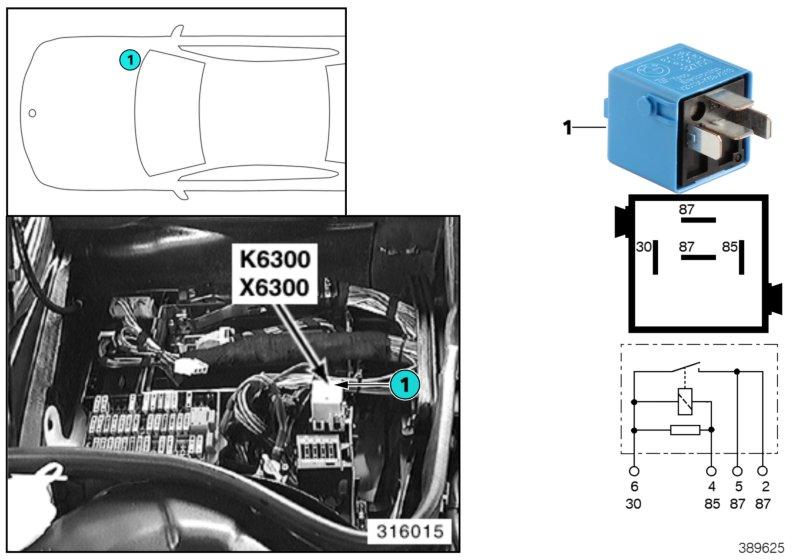 Relais DME K6300