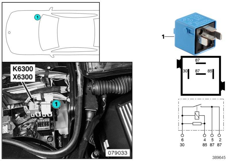 Relais DME K6300