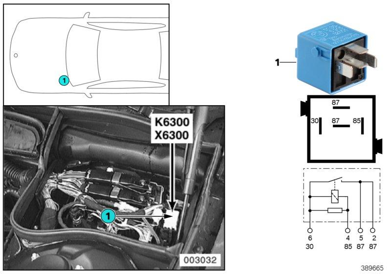 Relais DME K6300